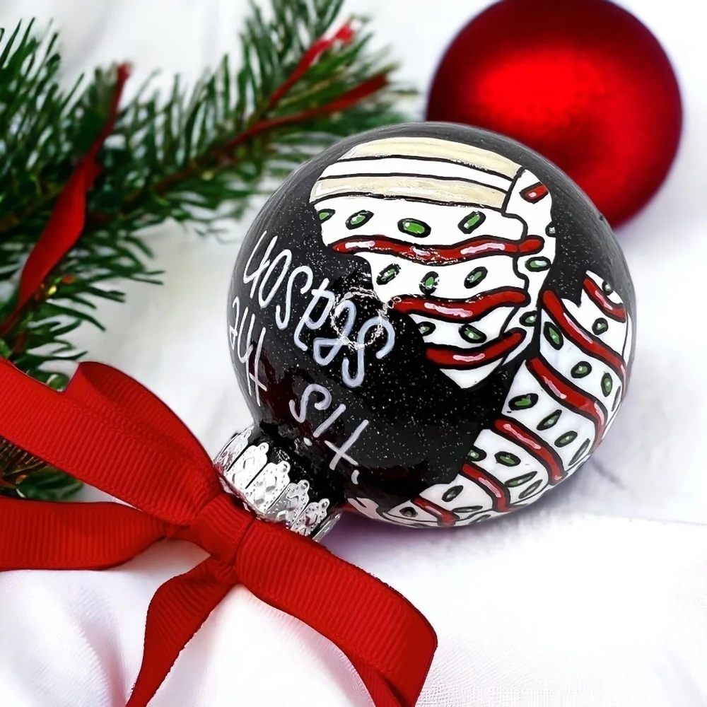 Christmas Ornament: Little Debbie Snack Cakes - Handmade & Personalized Ornament